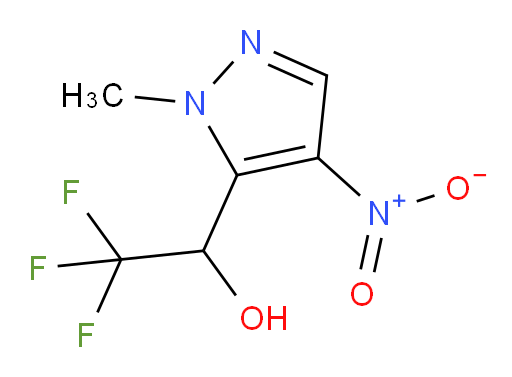 2,2,2-trifluoro-1-(1-methyl-4-nitro-1H-pyrazol-5-yl)ethan-1-ol