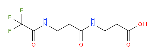 3-[3-(trifluoroacetamido)propanamido]propanoic acid
