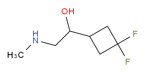 1-(3,3-difluorocyclobutyl)-2-(methylamino)ethan-1-ol