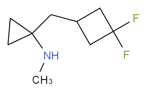 1-[(3,3-difluorocyclobutyl)methyl]-N-methylcyclopropan-1-amine