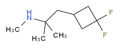[1-(3,3-difluorocyclobutyl)-2-methylpropan-2-yl](methyl)amine