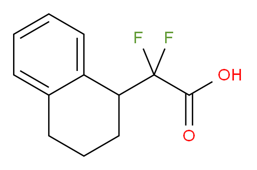 2,2-difluoro-2-(1,2,3,4-tetrahydronaphthalen-1-yl)acetic acid