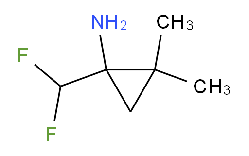 1-(difluoromethyl)-2,2-dimethylcyclopropan-1-amine