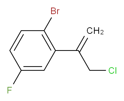 1-bromo-2-(3-chloroprop-1-en-2-yl)-4-fluorobenzene