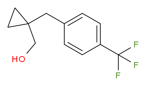 (1-{[4-(trifluoromethyl)phenyl]methyl}cyclopropyl)methanol