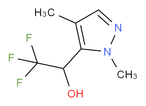 1-(1,4-dimethyl-1H-pyrazol-5-yl)-2,2,2-trifluoroethan-1-ol