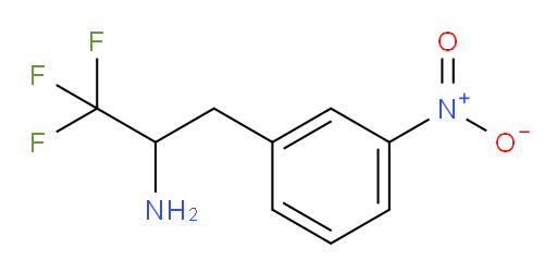 1,1,1-trifluoro-3-(3-nitrophenyl)propan-2-amine
