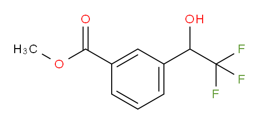 methyl 3-(2,2,2-trifluoro-1-hydroxyethyl)benzoate