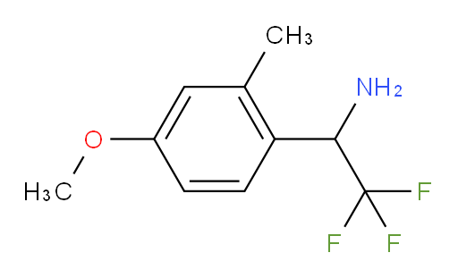 2,2,2-trifluoro-1-(4-methoxy-2-methylphenyl)ethan-1-amine