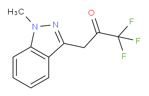 1,1,1-trifluoro-3-(1-methyl-1H-indazol-3-yl)propan-2-one