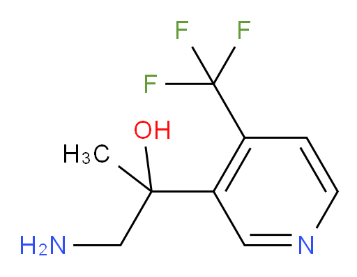 1-amino-2-[4-(trifluoromethyl)pyridin-3-yl]propan-2-ol