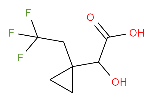 2-hydroxy-2-[1-(2,2,2-trifluoroethyl)cyclopropyl]acetic acid