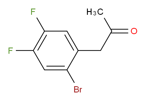 1-(2-bromo-4,5-difluorophenyl)propan-2-one