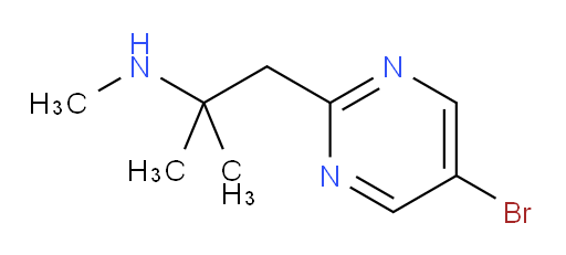 [1-(5-bromopyrimidin-2-yl)-2-methylpropan-2-yl](methyl)amine