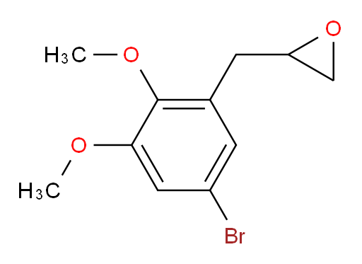 2-[(5-bromo-2,3-dimethoxyphenyl)methyl]oxirane