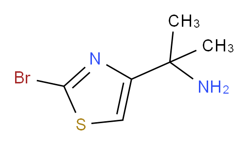 2-(2-bromo-1,3-thiazol-4-yl)propan-2-amine