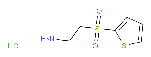 2-(thiophene-2-sulfonyl)ethan-1-amine hydrochloride