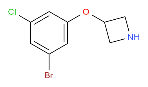 3-(3-bromo-5-chlorophenoxy)azetidine