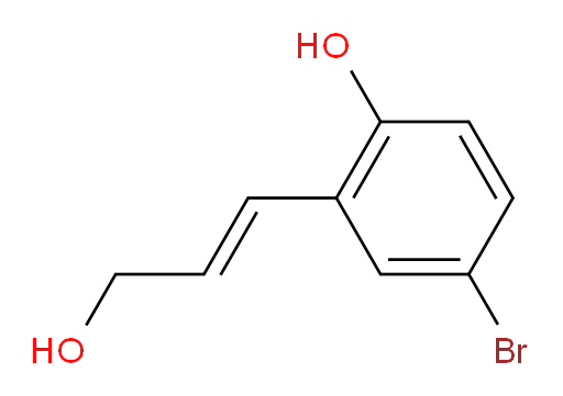 4-bromo-2-(3-hydroxyprop-1-en-1-yl)phenol
