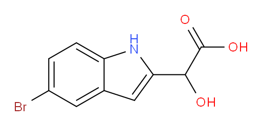 2-(5-bromo-1H-indol-2-yl)-2-hydroxyacetic acid