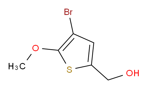 (4-bromo-5-methoxythiophen-2-yl)methanol