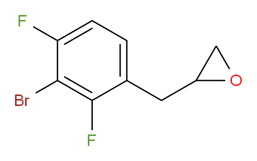 2-[(3-bromo-2,4-difluorophenyl)methyl]oxirane