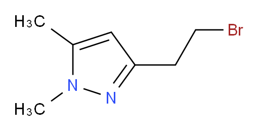 3-(2-bromoethyl)-1,5-dimethyl-1H-pyrazole