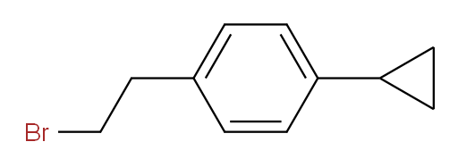 1-(2-bromoethyl)-4-cyclopropylbenzene