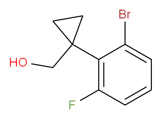 [1-(2-bromo-6-fluorophenyl)cyclopropyl]methanol