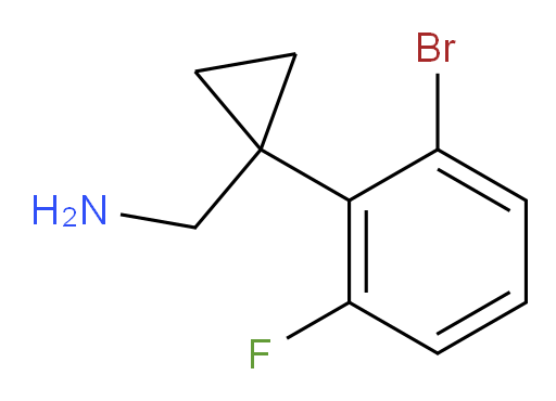 [1-(2-bromo-6-fluorophenyl)cyclopropyl]methanamine