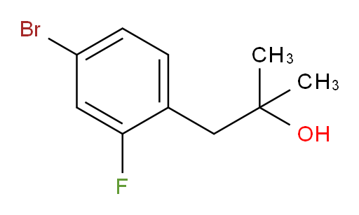 1-(4-bromo-2-fluorophenyl)-2-methylpropan-2-ol
