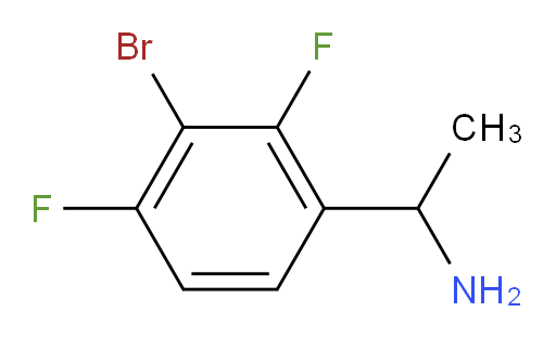 1-(3-bromo-2,4-difluorophenyl)ethan-1-amine