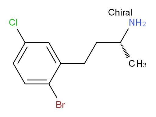 (2R)-4-(2-bromo-5-chlorophenyl)butan-2-amine
