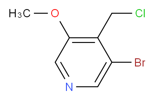 3-bromo-4-(chloromethyl)-5-methoxypyridine