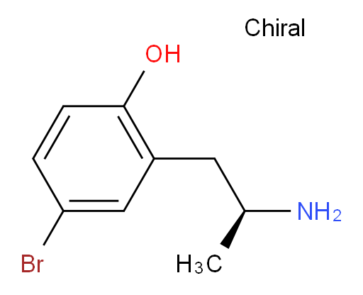 2-[(2S)-2-aminopropyl]-4-bromophenol