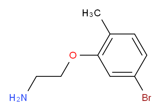 2-(5-bromo-2-methylphenoxy)ethan-1-amine