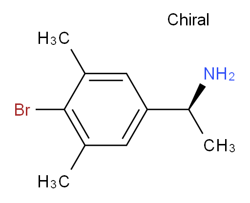 (1S)-1-(4-bromo-3,5-dimethylphenyl)ethan-1-amine