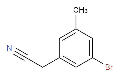 2-(3-bromo-5-methylphenyl)acetonitrile