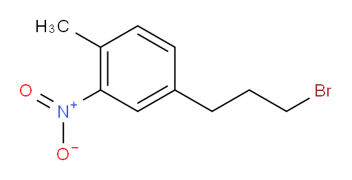 4-(3-bromopropyl)-1-methyl-2-nitrobenzene