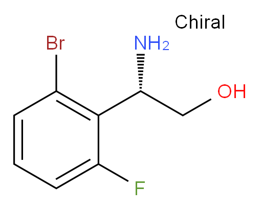 (2S)-2-amino-2-(2-bromo-6-fluorophenyl)ethan-1-ol