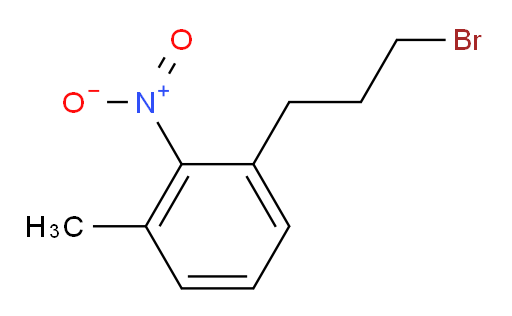 1-(3-bromopropyl)-3-methyl-2-nitrobenzene
