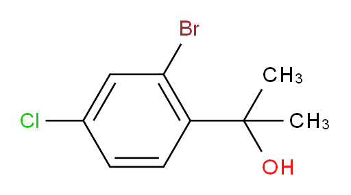 2-(2-bromo-4-chlorophenyl)propan-2-ol