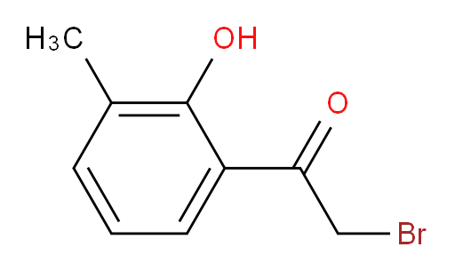 2-bromo-1-(2-hydroxy-3-methylphenyl)ethan-1-one