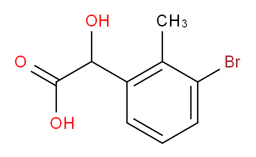 2-(3-bromo-2-methylphenyl)-2-hydroxyacetic acid