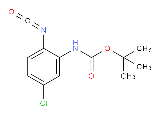 tert-butyl N-(5-chloro-2-isocyanatophenyl)carbamate