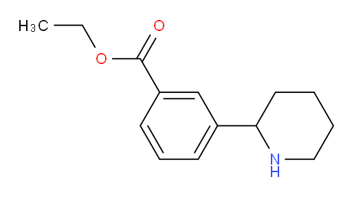 ethyl 3-(piperidin-2-yl)benzoate