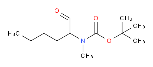 tert-butyl N-methyl-N-(1-oxohexan-2-yl)carbamate