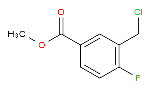 methyl 3-(chloromethyl)-4-fluorobenzoate