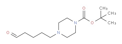 tert-butyl 4-(5-oxopentyl)piperazine-1-carboxylate