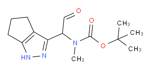 tert-butyl N-(1-{1H,4H,5H,6H-cyclopenta[c]pyrazol-3-yl}-2-oxoethyl)-N-methylcarbamate